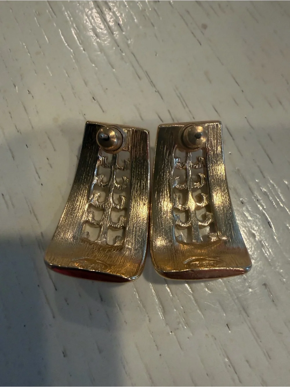 Vintage Trifari Set Brooch Earrings. Rare, Beautiful, Signed.